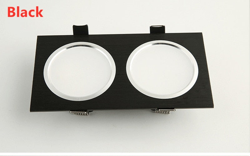 High Quality Dimmable LED Downlight 9W 12W 18W 24W AC85-265V Recessed LED High Power Spot light Ceiling lamp Indoor Lighting