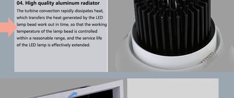 Double Dimmable Led downlight Spot Light 10w 20W 30W ac85-240V ceiling recessed Lights Indoor Lighting