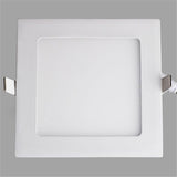 LED RV Boat Recessed Ceiling Light Square Ultra Thin LED Panel Light 6000K DC12V 24V cold white slim low voltage downlights