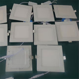 LED RV Boat Recessed Ceiling Light Square Ultra Thin LED Panel Light 6000K DC12V 24V cold white slim low voltage downlights