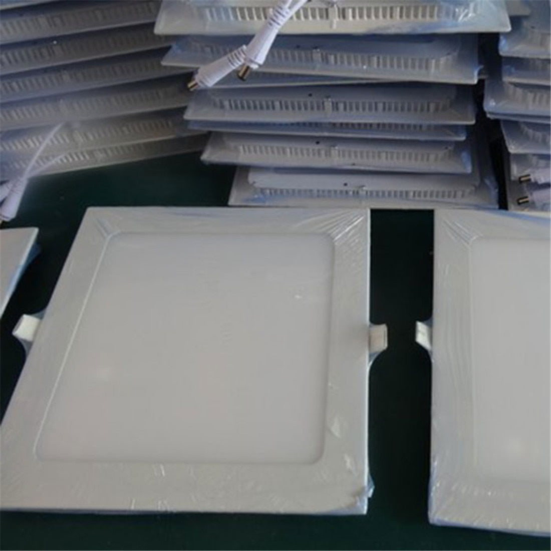 LED RV Boat Recessed Ceiling Light Square Ultra Thin LED Panel Light 6000K DC12V 24V cold white slim low voltage downlights