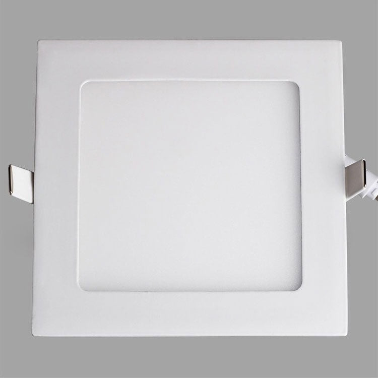 LED RV Boat Recessed Ceiling Light Square Ultra Thin LED Panel Light 6000K DC12V 24V cold white slim low voltage downlights