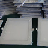 LED RV Boat Recessed Ceiling Light Square Ultra Thin LED Panel Light 6000K DC12V 24V cold white slim low voltage downlights