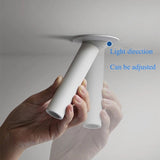 LED embedded rotatable spotlight Simple modern aisle long arm spotlight Clothing store ceiling downlight COB ceiling light