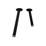 LED embedded rotatable spotlight Simple modern aisle long arm spotlight Clothing store ceiling downlight COB ceiling light