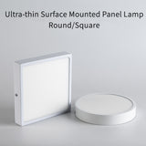 Surface Mounted LED Ceiling Lamp Ultra-thin Simple Round/Square Downlight 5W 8W 16W 30W Bathroom Corridor Panel Lights AC85-265V