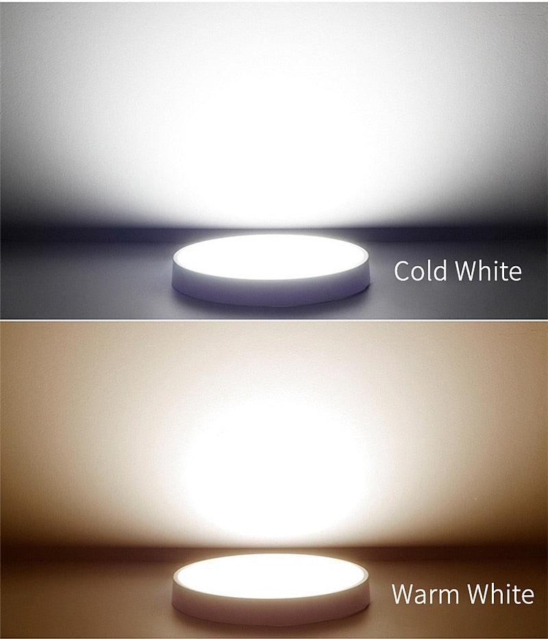 Surface Mounted LED Ceiling Lamp Ultra-thin Simple Round/Square Downlight 5W 8W 16W 30W Bathroom Corridor Panel Lights AC85-265V