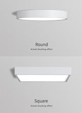 Surface Mounted LED Ceiling Lamp Ultra-thin Simple Round/Square Downlight 5W 8W 16W 30W Bathroom Corridor Panel Lights AC85-265V
