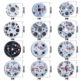 Dia28mm LED PCB Heatsink 1W 3W 5W High Power LEDs Install Aluminun Lamp Plate Panel for LED blub Spotlight Downlight DIY