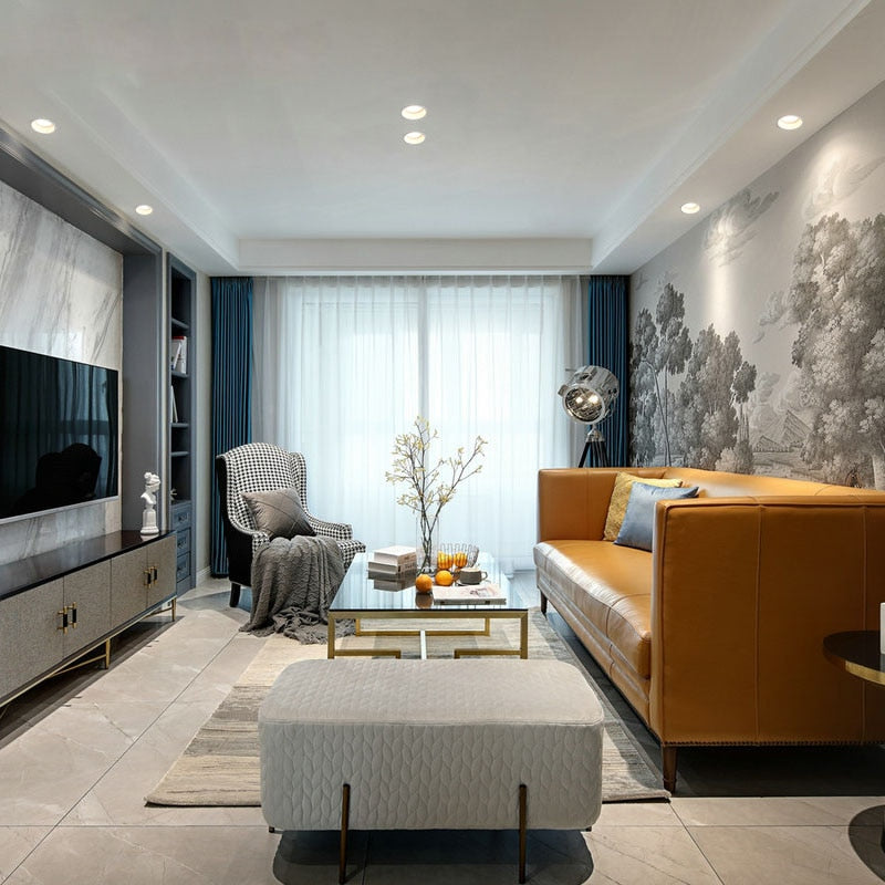 Angle Adjustable Deep Anti-Glare LED COB Recessed Downlight 5W 7W 12W 15W Round White LED Ceiling Spot Light Pic Background