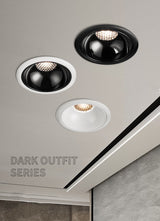 Anti-glare Recessed Ceiling Downlight lamp 7W 12W 18W 20W honeycomb cob led spot lights Ceiling Fixtures Lighting 85-265V