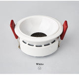 Anti-glare Recessed Ceiling Downlight lamp 7W 12W 18W 20W honeycomb cob led spot lights Ceiling Fixtures Lighting 85-265V