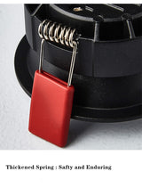 Anti-glare Recessed Ceiling Downlight lamp 7W 12W 18W 20W honeycomb cob led spot lights Ceiling Fixtures Lighting 85-265V