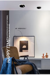 Anti-glare Recessed Ceiling Downlight lamp 7W 12W 18W 20W honeycomb cob led spot lights Ceiling Fixtures Lighting 85-265V