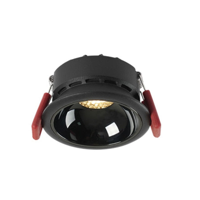 Anti-glare Recessed Ceiling Downlight lamp 7W 12W 18W 20W honeycomb cob led spot lights Ceiling Fixtures Lighting 85-265V