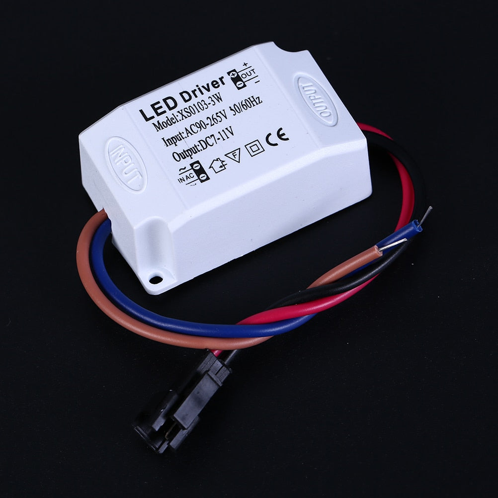 LED Constant Driver 1-3W 4-7W 8-12W 13W-18W 18-24W 300mA Power Supply Light Transformers For LED Downlight Lighting AC85-265V