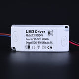 LED Constant Driver 1-3W 4-7W 8-12W 13W-18W 18-24W 300mA Power Supply Light Transformers For LED Downlight Lighting AC85-265V