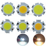Rounded LED COB Light Source 10pcs/lot 3W 5W 7W Chip On Board 20mm Diameter for Spotlight Downlight Red Blue Green White Bulbs