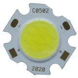 Rounded LED COB Light Source 10pcs/lot 3W 5W 7W Chip On Board 20mm Diameter for Spotlight Downlight Red Blue Green White Bulbs