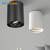 Ceiling LED Adjustable Spot Lights With 5W 10W GU10 Dimmable Bulbs Surface Mount Spotlight For Living Room Kitchen 230V Fixtures