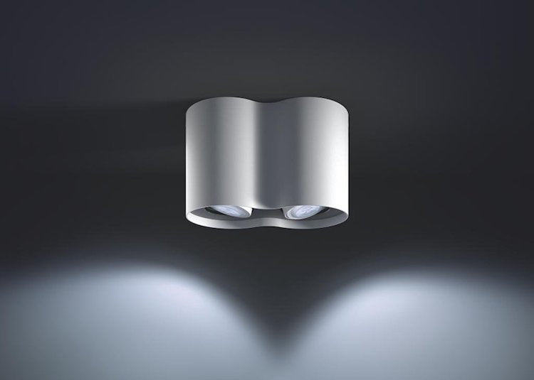 Ceiling LED Adjustable Spot Lights With 5W 10W GU10 Dimmable Bulbs Surface Mount Spotlight For Living Room Kitchen 230V Fixtures