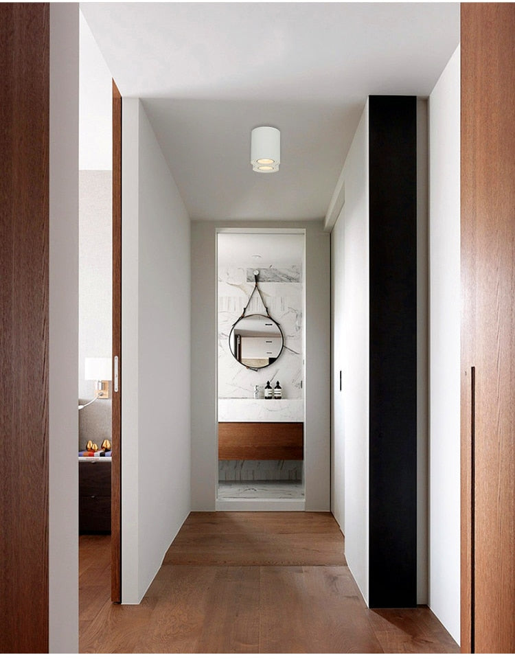 Ceiling LED Adjustable Spot Lights With 5W 10W GU10 Dimmable Bulbs Surface Mount Spotlight For Living Room Kitchen 230V Fixtures