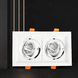 Recessed Dimmable COB LED Downlights 10W 20W 30W LED Ceiling Spot Lights 85-265V LED Ceiling Lamps Warm Cold White Indoor Lighting