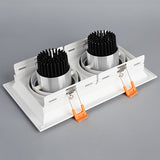 Recessed Dimmable COB LED Downlights 10W 20W 30W LED Ceiling Spot Lights 85-265V LED Ceiling Lamps Warm Cold White Indoor Lighting