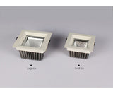 Aisilan Waterproof LED Downlight Kitchen Bathroom Spot Light Square Aluminum Ceiling LAMP Chip CRI 93