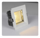 Aisilan Waterproof LED Downlight Kitchen Bathroom Spot Light Square Aluminum Ceiling LAMP Chip CRI 93