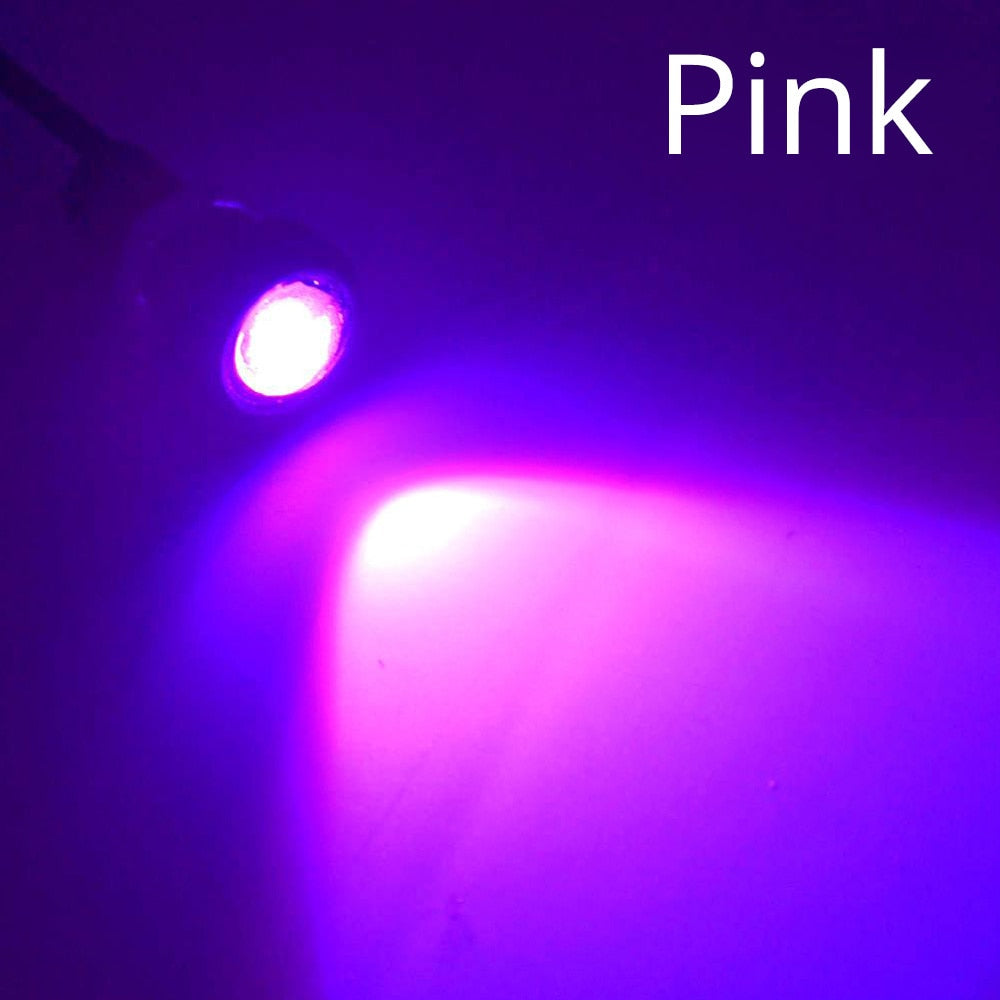 DC 12V Eagle Eye Led Daytime Running Lights Backup Auto Motor Parking Signal Lamp Waterproof Day Light Bulb White Red Blue