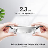 Dimmable LED Downlight 10W Round recessed lamp Ceiling lights 5W 7w led panel light for Bedroom Kitchen Indoor COB Spot lighting