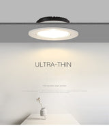 Dimmable LED Downlight 10W Round recessed lamp Ceiling lights 5W 7w led panel light for Bedroom Kitchen Indoor COB Spot lighting