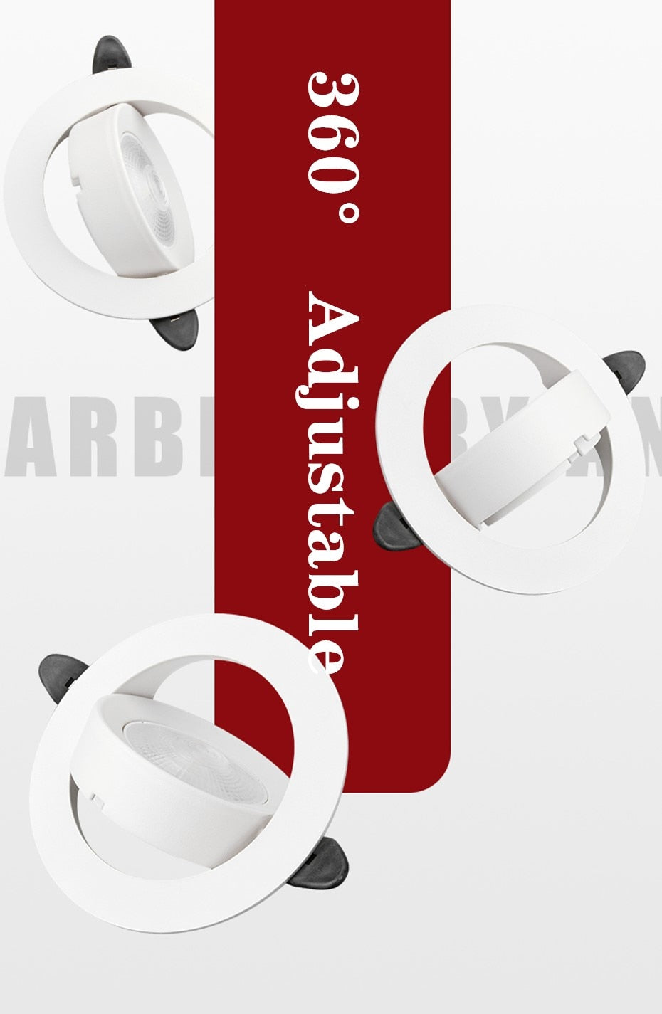 Dimmable LED Downlight 10W Round recessed lamp Ceiling lights 5W 7w led panel light for Bedroom Kitchen Indoor COB Spot lighting