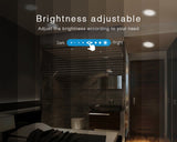 Miboxer 6W RGB+CCT Waterproof LED Downlight FUT063 AC 100V-240V Round Brightness adjustable LED Ceiling Spotlight