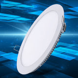 Ultra Thin Led Panel Downlight 3w 6w 9w 12w 15w 18w LED Round Ceiling Light Built-in AC85-265V LED Panel Light SMD2835