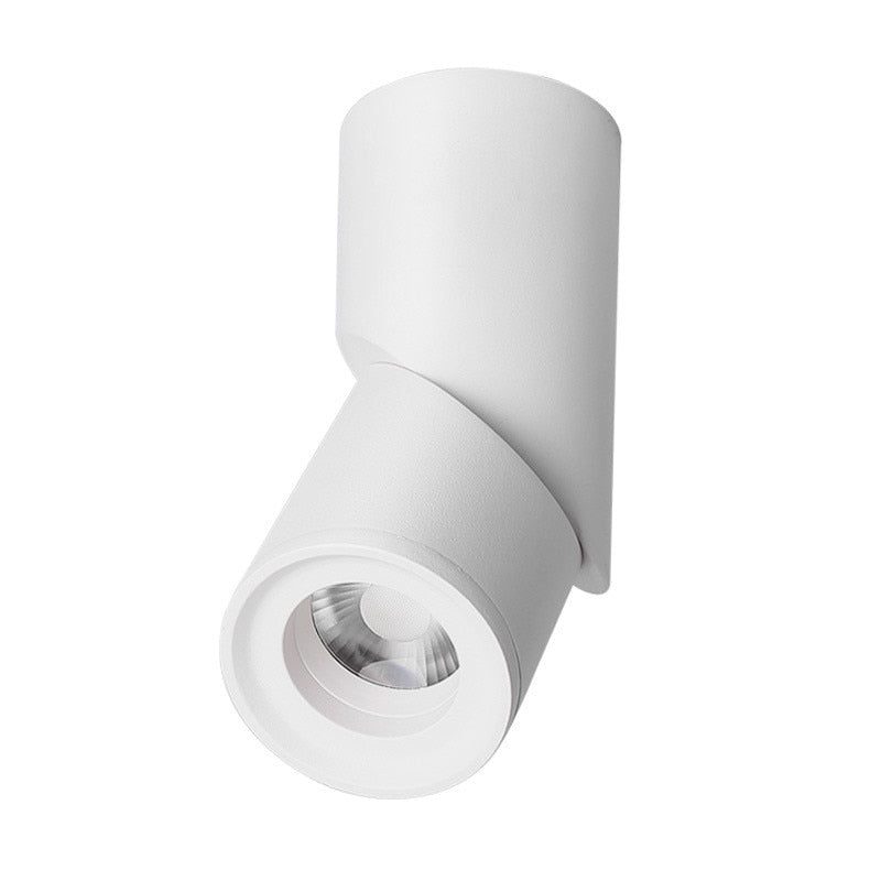 Dimmable Rotating LED Downlights 7W/9W/12W/15W/18W/20W COB LED Ceiling Spot Lights AC110-220V LED Wall Lamp  Indoor Lighting