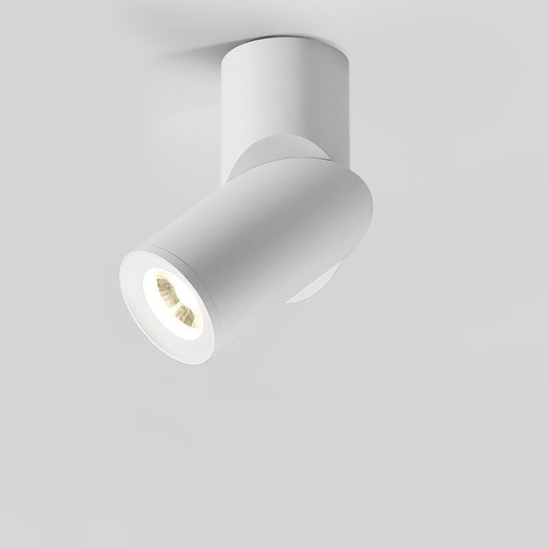 Dimmable Rotating LED Downlights 7W/9W/12W/15W/18W/20W COB LED Ceiling Spot Lights AC110-220V LED Wall Lamp  Indoor Lighting