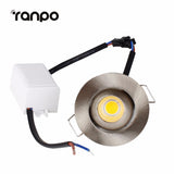 Recessed LED Ceiling Light Mini 3W COB Downlight Spotlight Bulb Lamp Aluminum Home Lighting Warm Spot Light Cool White AC 85-265V