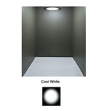 Tokili 3W Slim LED Downlight 55mm Cutout Frosted Diffuser Spring Clips Mount Full Aluminium 12V Dome Light Interior for RV Boat