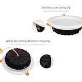 RGB+CCT LED Downlight Spotlight 6W/9W/12W/15W/18W/25W Spotlight White Light