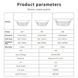 GLEDOPTO ZigBee 3.0 Smart Ceiling Downlight Pro RGBCCT 6W 9W 12W work with Amazon Echo Plus SmartThings App Voice Remote Control