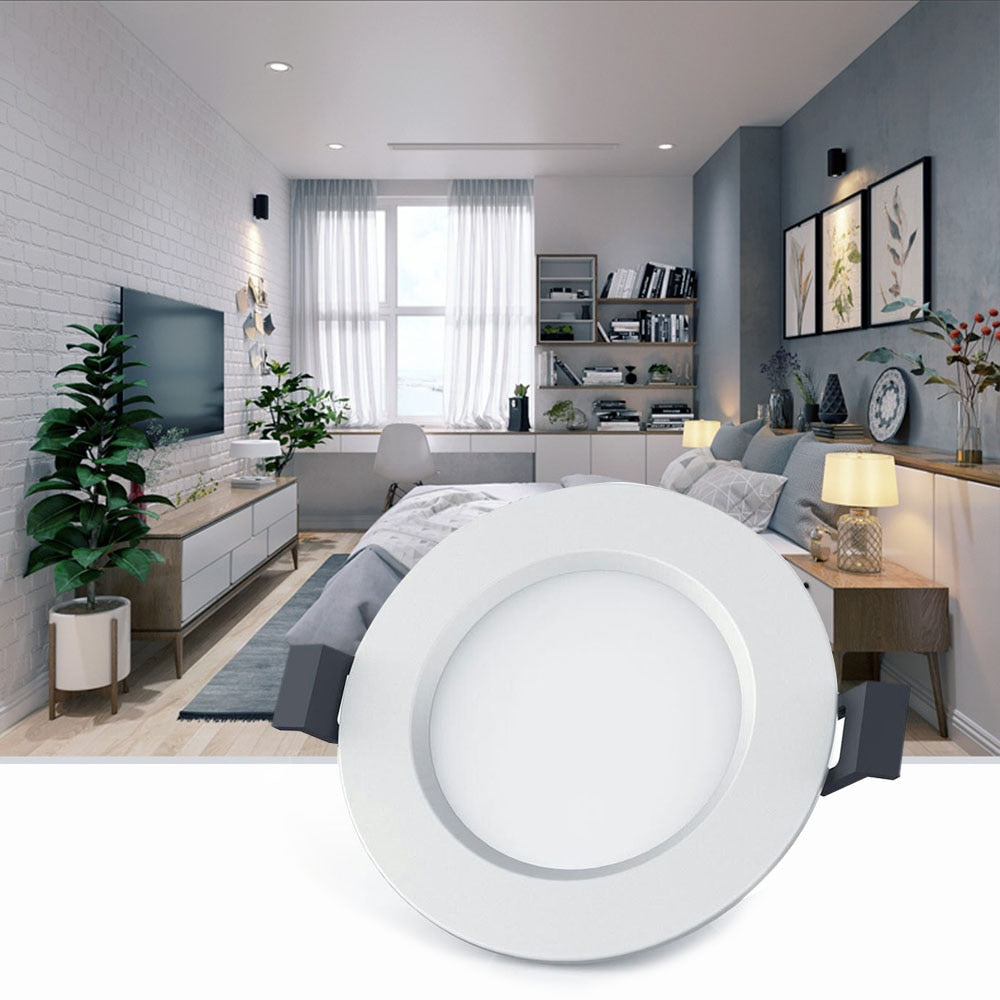 Smart Bluetooth LED Downlight 5W Dimming RGB Warm Cool Light Color Changing Ceiling Spot Lights Support IOS Android APP Control