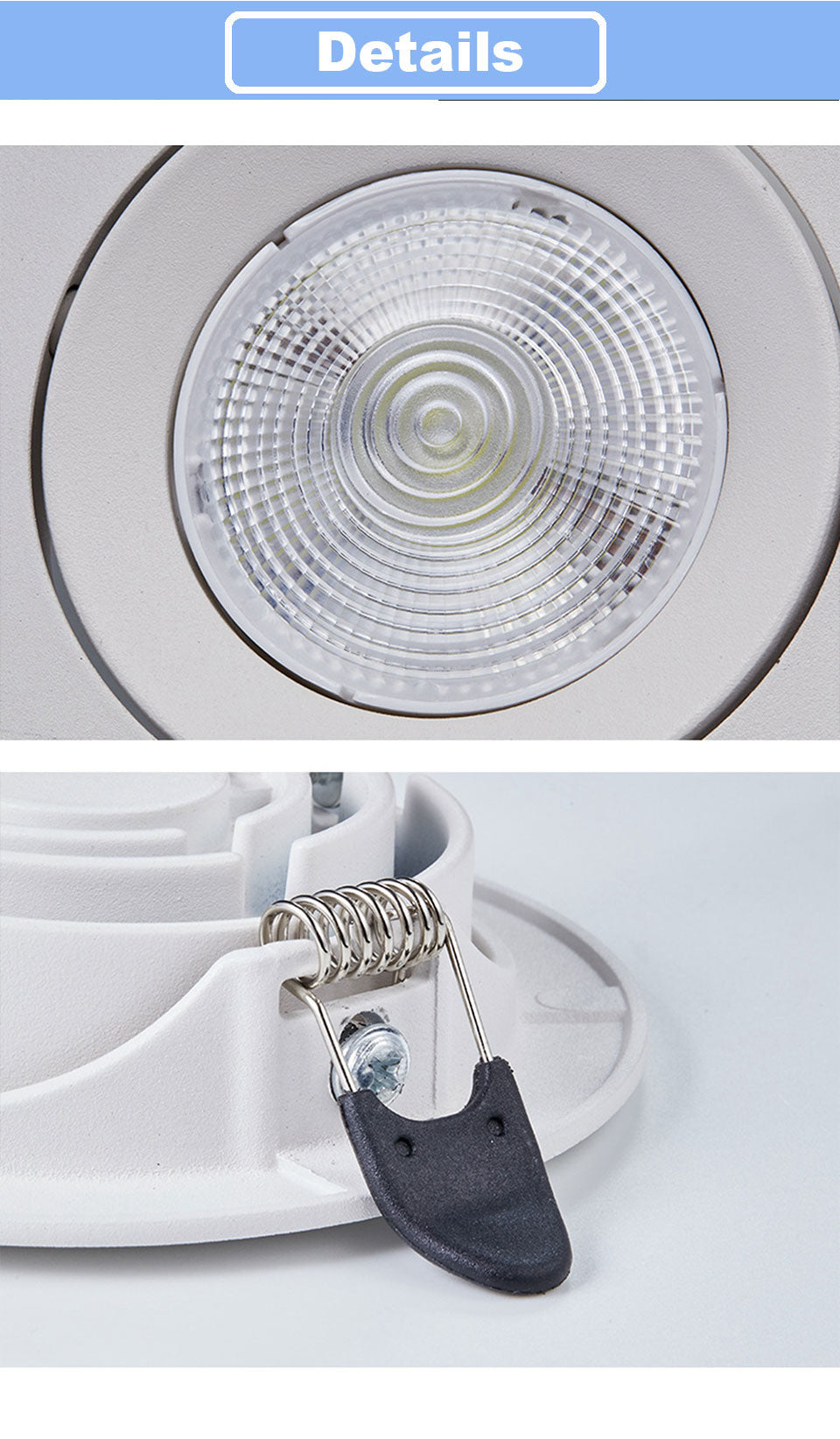 GD 1pc 5W 10W 15W 20W LED Recessed DownLight COB Super Slim LED Spot AC220V Driverless LED Recessed Ceiling Lamp For Home Decor