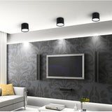 Surface Mounted LED Downlight Smart Home Motion Sensor 10W 15W 20W 24W Night Light Down Ceiling lamp PIR Infrared Panel Lamp