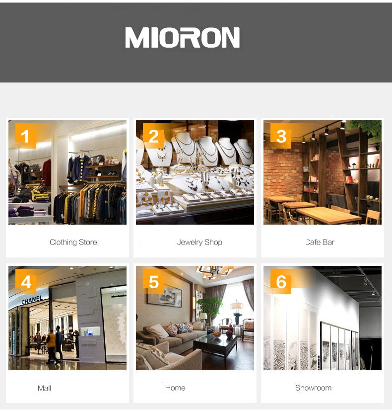 White Black High quality Surface Mounted adjustment LED COB dimmable Downlights ac85-265V 10W 20W LED Ceiling Lamp Spot