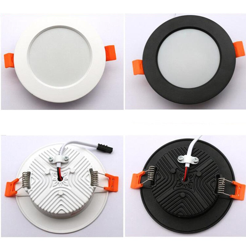 Dimmable hotel room LED downlight, household ultra-thin fog ceiling light, 3W 5W 7W 9W 12W 15W 18W