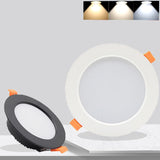 Dimmable hotel room LED downlight, household ultra-thin fog ceiling light, 3W 5W 7W 9W 12W 15W 18W