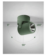 Round COB LED Ceiling Decorative Spotlight Downlight for Commercial Showcase Kitchen Photo Jewelry Mini Gimbaled 110V 220V