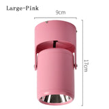 Round COB LED Ceiling Decorative Spotlight Downlight for Commercial Showcase Kitchen Photo Jewelry Mini Gimbaled 110V 220V